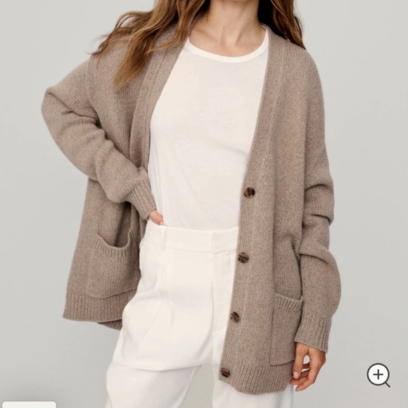 Jenni Kayne Cashmere Spencer Cardigan - Picture 1 of 12